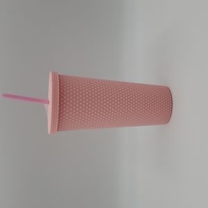Pink Studded Starbucks inspired Tumbler Cup